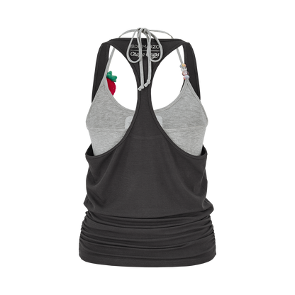 13DE MARZO Lollipop Cami Top Set Dark Grey - 13DE MARZO