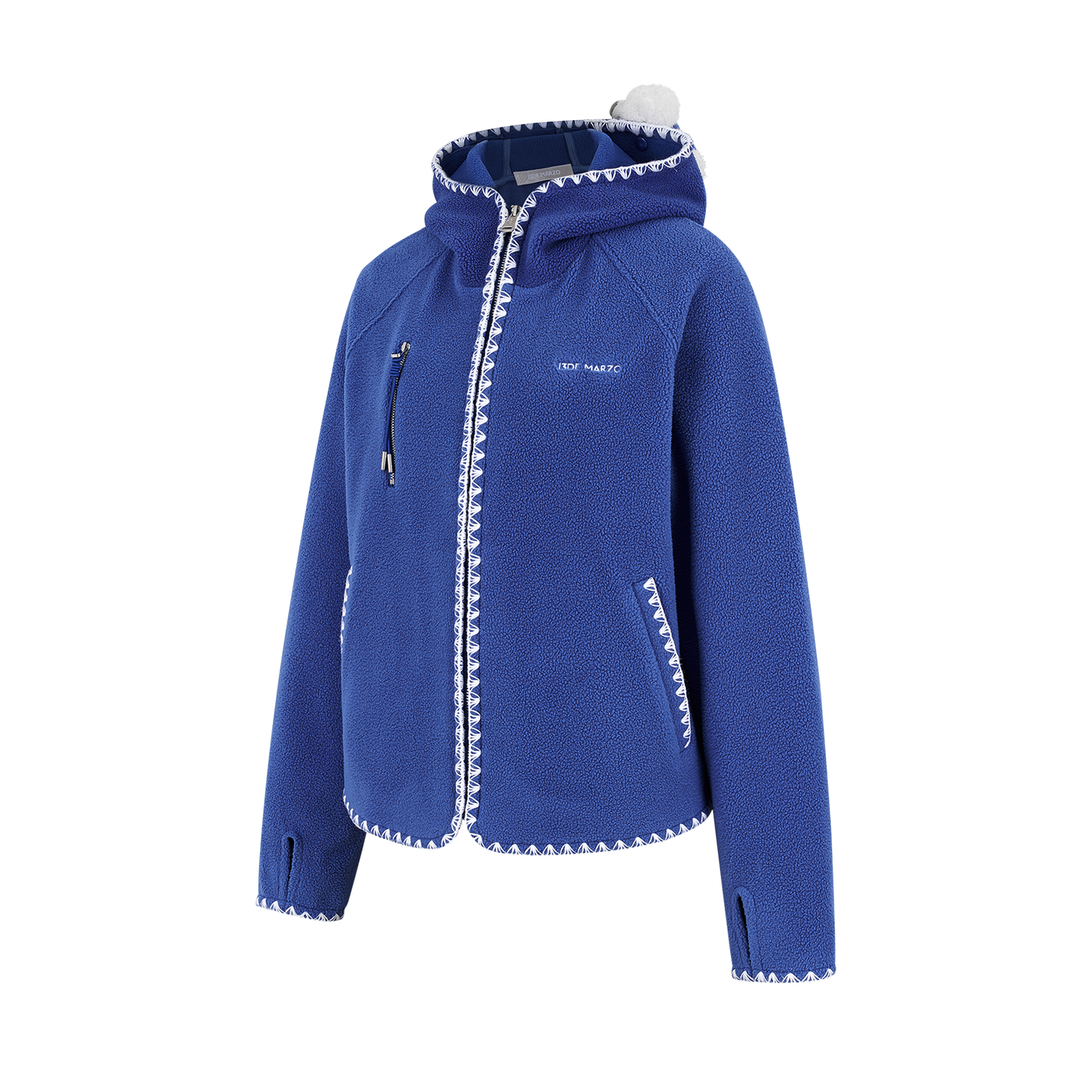 13DE MARZO Marzo Valley Fleece Jacket Blue