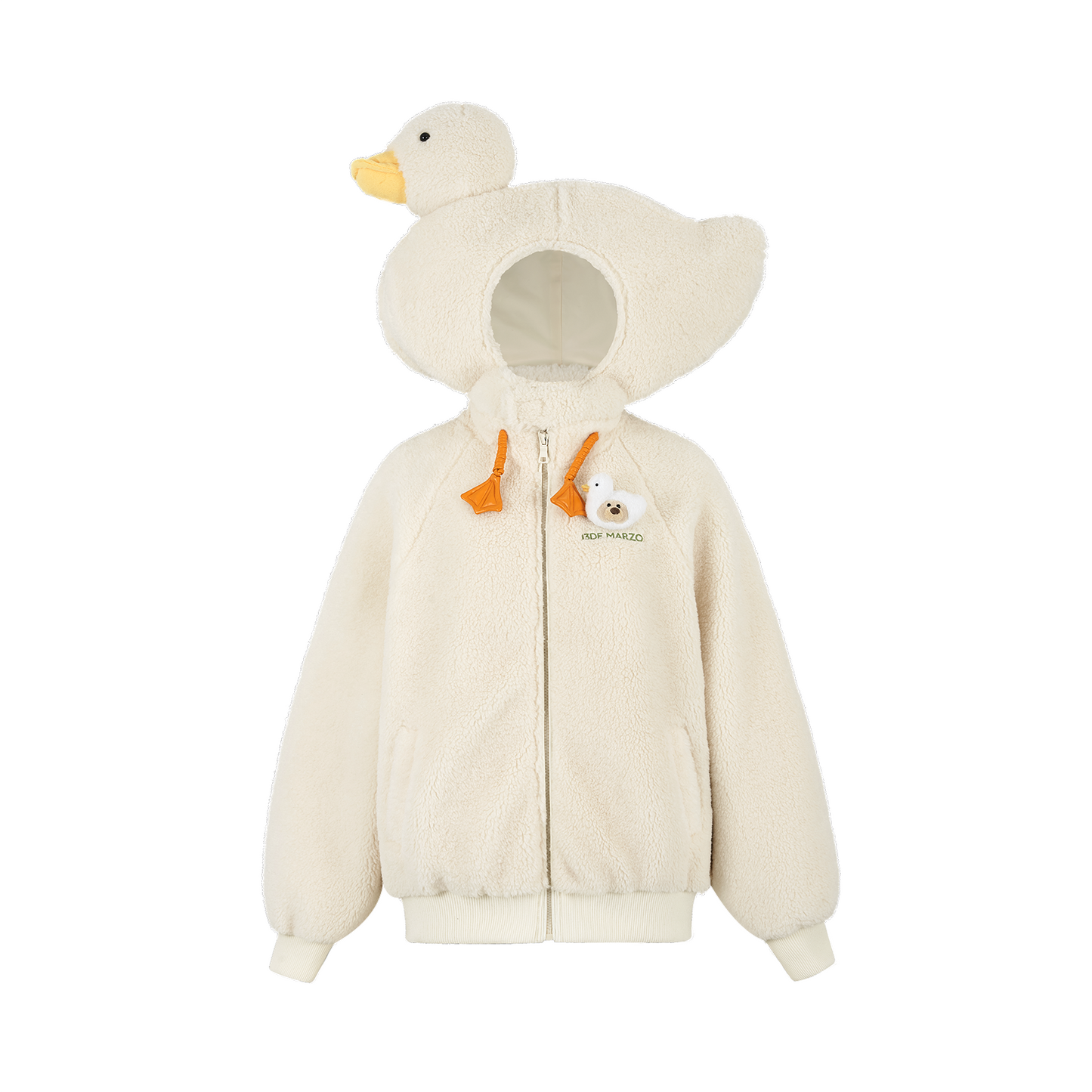 13DE MARZO Marzo Valley Fleece Batwing Hoodie