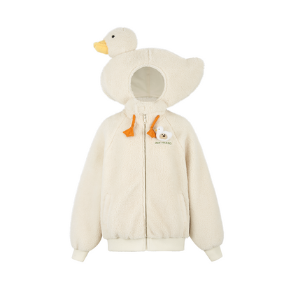 13DE MARZO Marzo Valley Fleece Batwing Hoodie