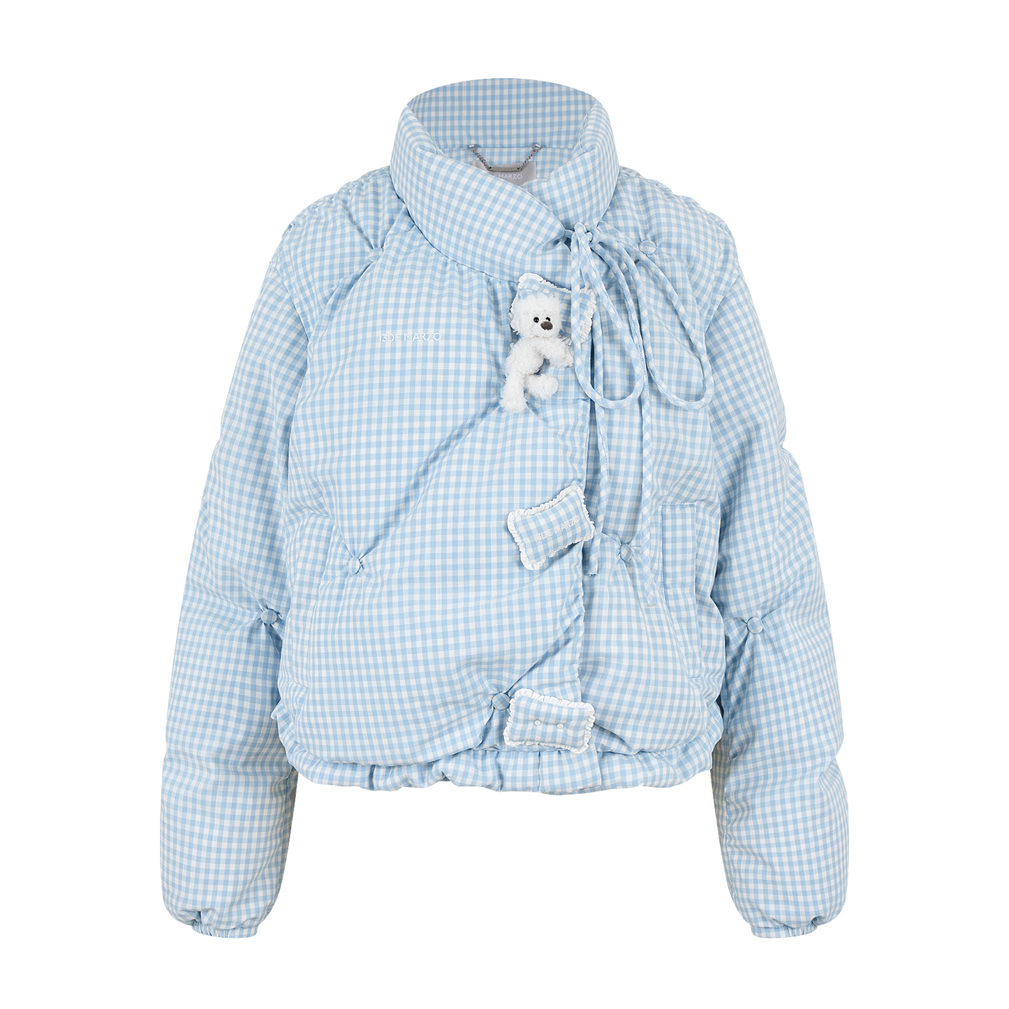 13DE MARZO Nighty Night Bear Puffy Down Jacket