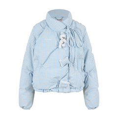 13DE MARZO Nighty Night Bear Puffy Down Jacket