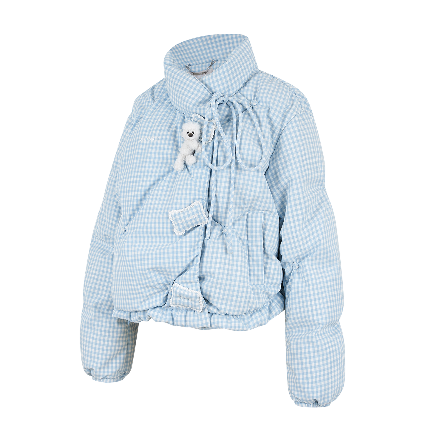 13DE MARZO Nighty Night Bear Puffy Down Jacket