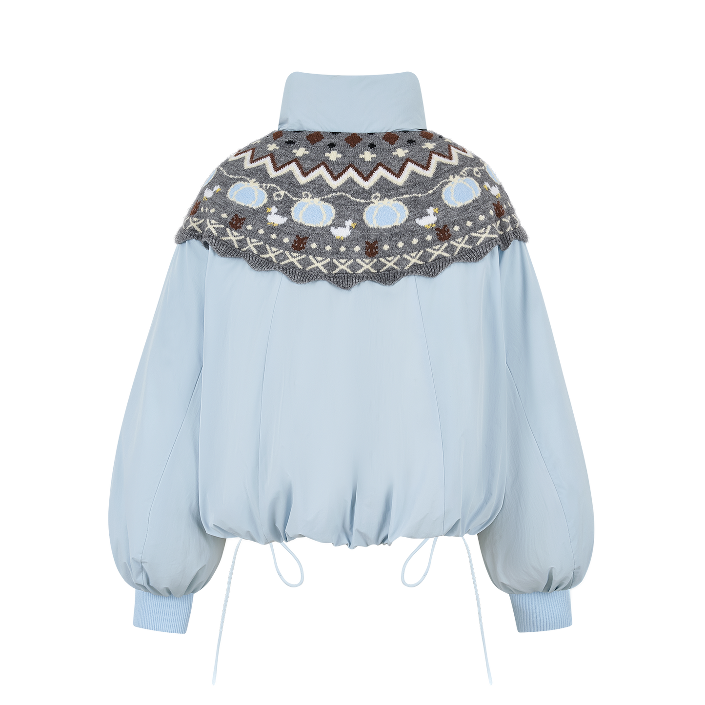 13DE MARZO Marzo Valley Bear Bud Down Jacket Blue