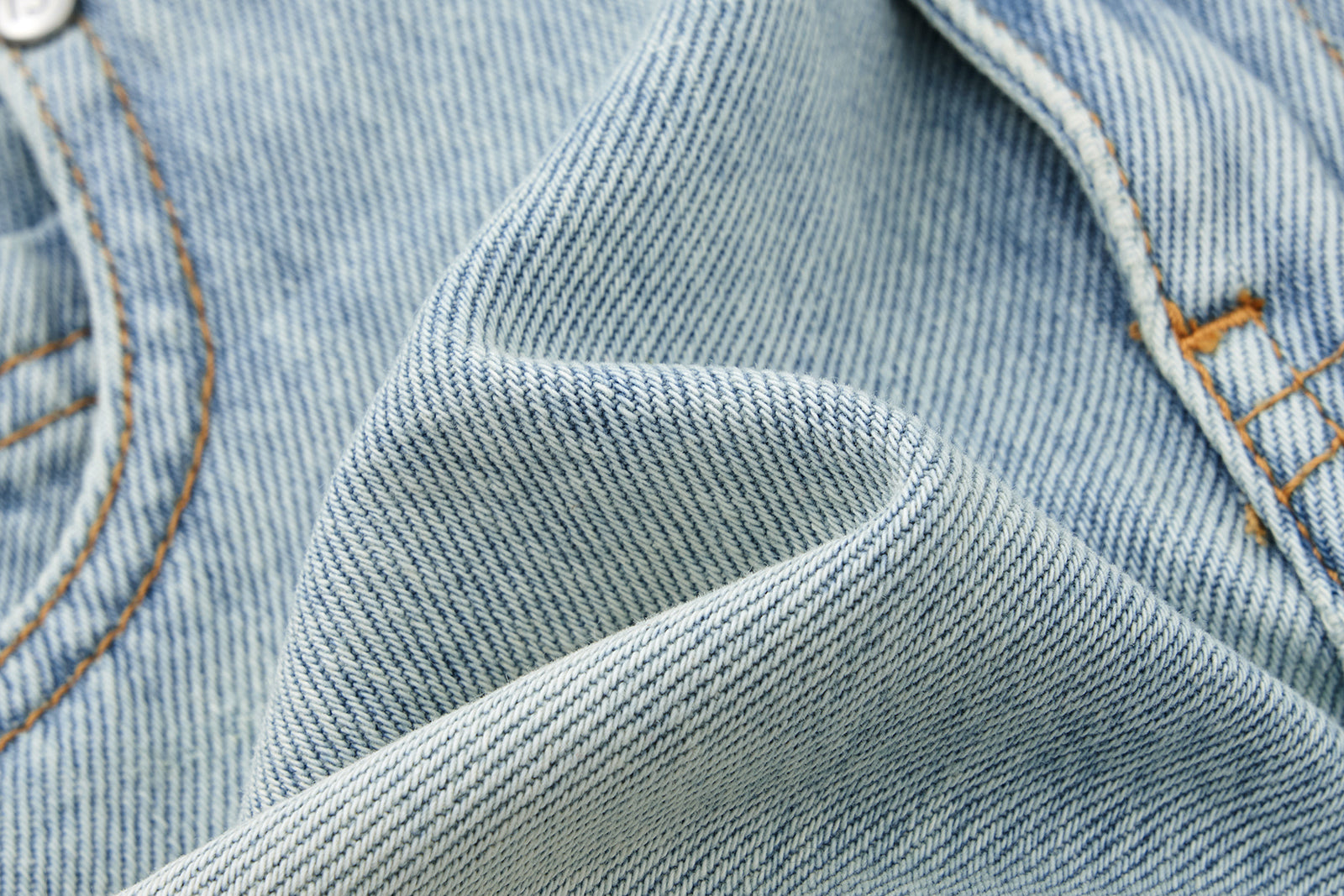 13DE MARZO Lollipop Distressed Denim Shorts Blue - 13DE MARZO