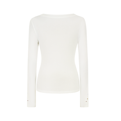 13DE MARZO Luminous Bear Star Under Shirt White