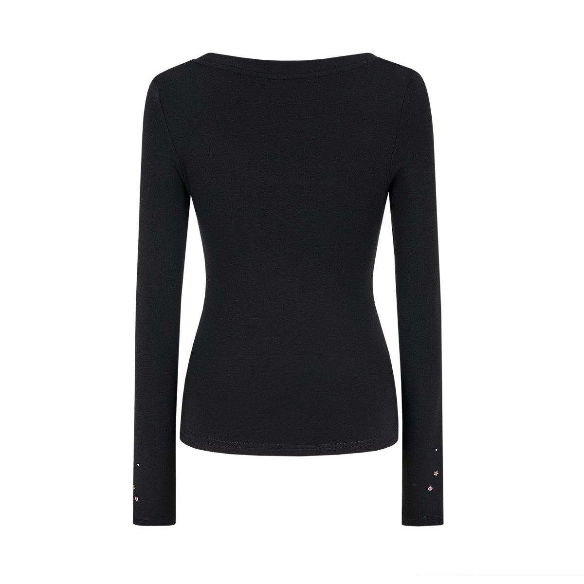 13DE MARZO Luminous Bear Star Under Shirt Black
