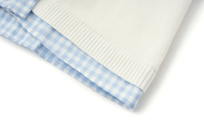 13DE MARZO Nighty Night Bear Sleeve Shirt