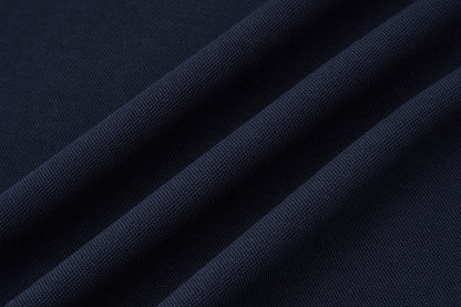 13DE MARZO Nighty Night Bear Long-Sleeve Polo Navy Blue
