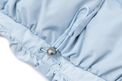 13DE MARZO Marzo Valley Bear Bud Down Jacket Blue