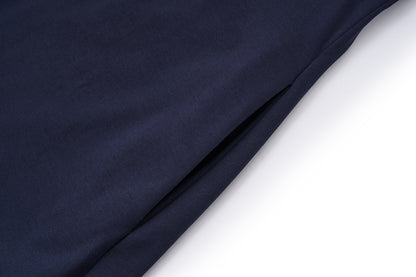 13DE MARZO Nighty Night Bear Collar T-shirt Navy Blue