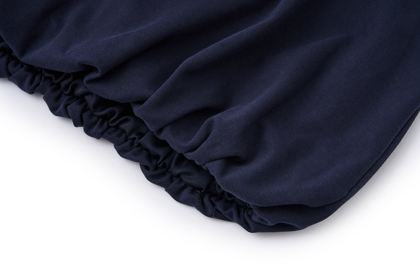 13DE MARZO Nighty Night Bear Collar T-shirt Navy Blue