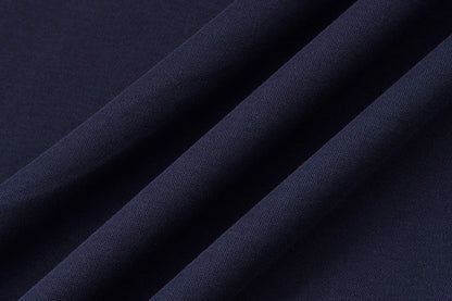 13DE MARZO Nighty Night Bear Collar T-shirt Navy Blue