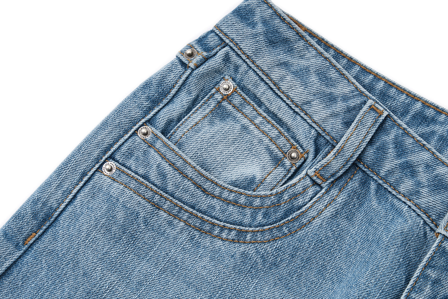 13DE MARZO Doozoo Straight-leg Jeans Blue