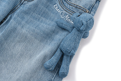 13DE MARZO Doozoo Straight-leg Jeans Blue