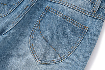 13DE MARZO Doozoo Straight-leg Jeans Blue