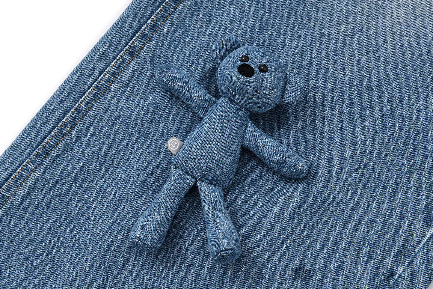 13DE MARZO Bear Base Jeans Blue