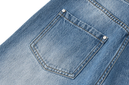 13DE MARZO Bear Base Jeans Blue