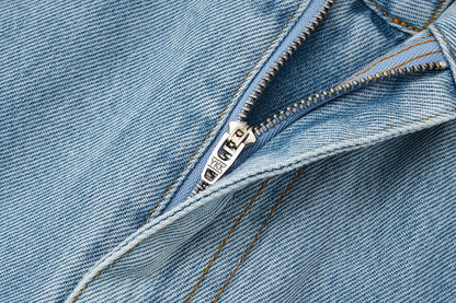 13DE MARZO Bear Base Jeans Blue