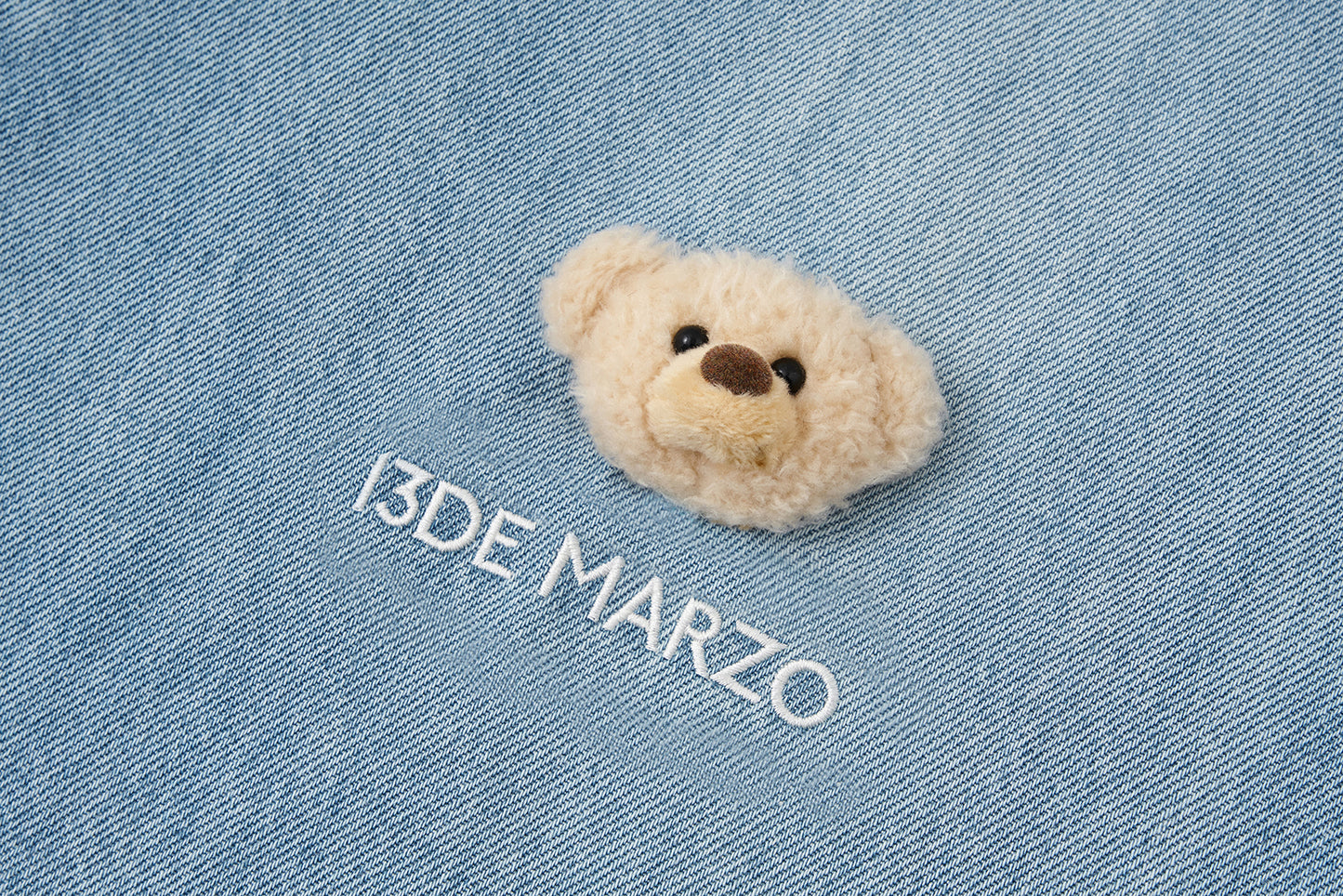 13DE MARZO Bear Base Jeans Blue