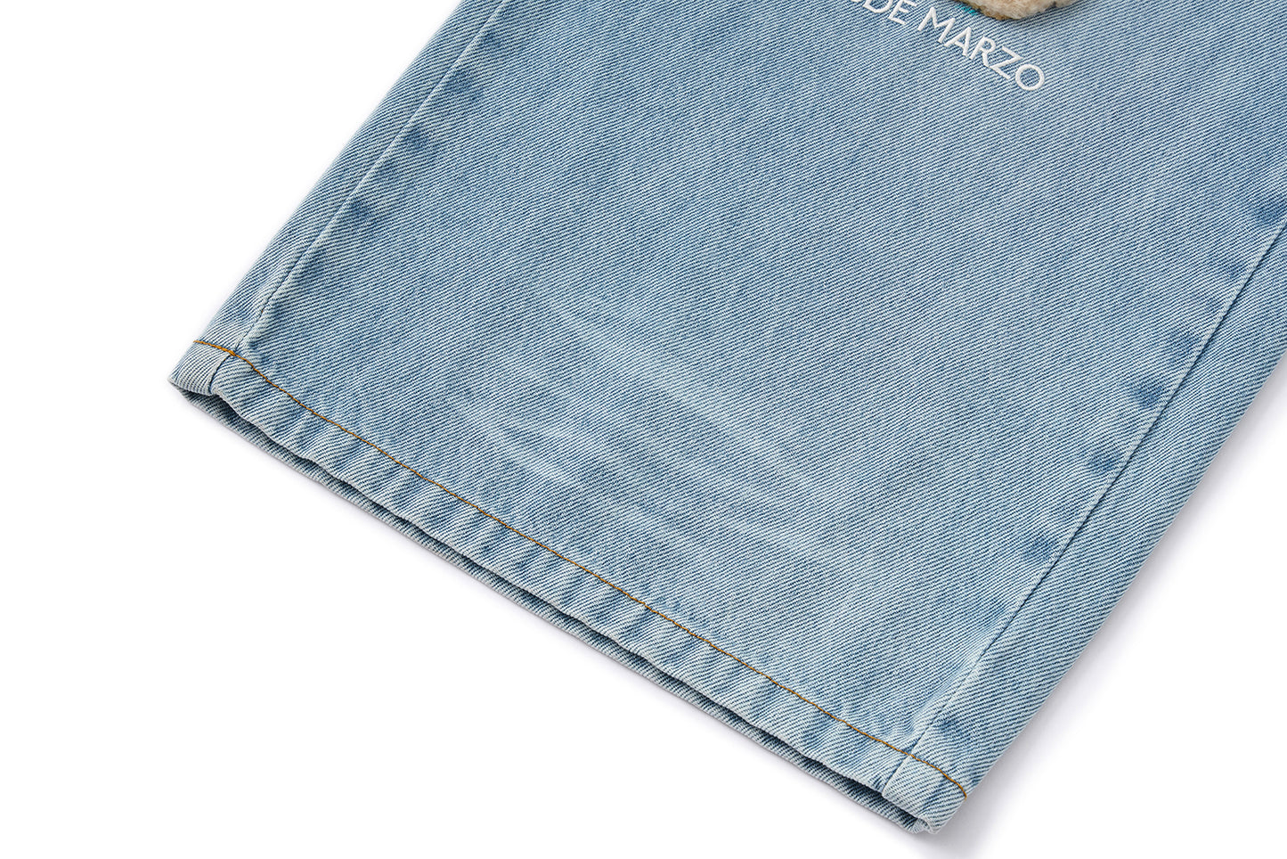 13DE MARZO Bear Base Jeans Blue