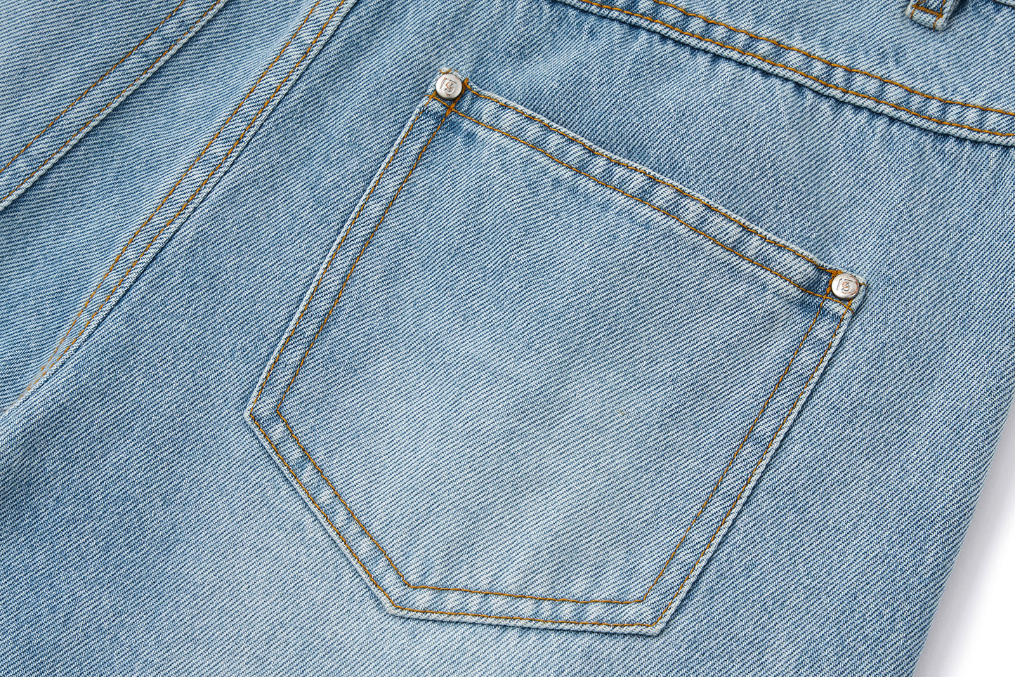13DE MARZO Bear Base Jeans Blue