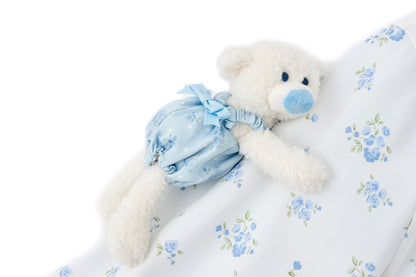 13DE MARZO Reversible Floral Print Jacket Blue