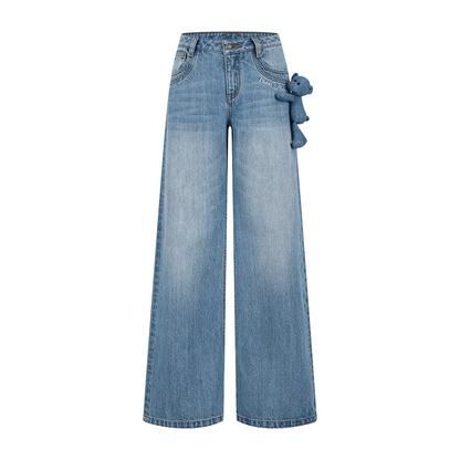 13DE MARZO Doozoo Straight-leg Jeans Blue