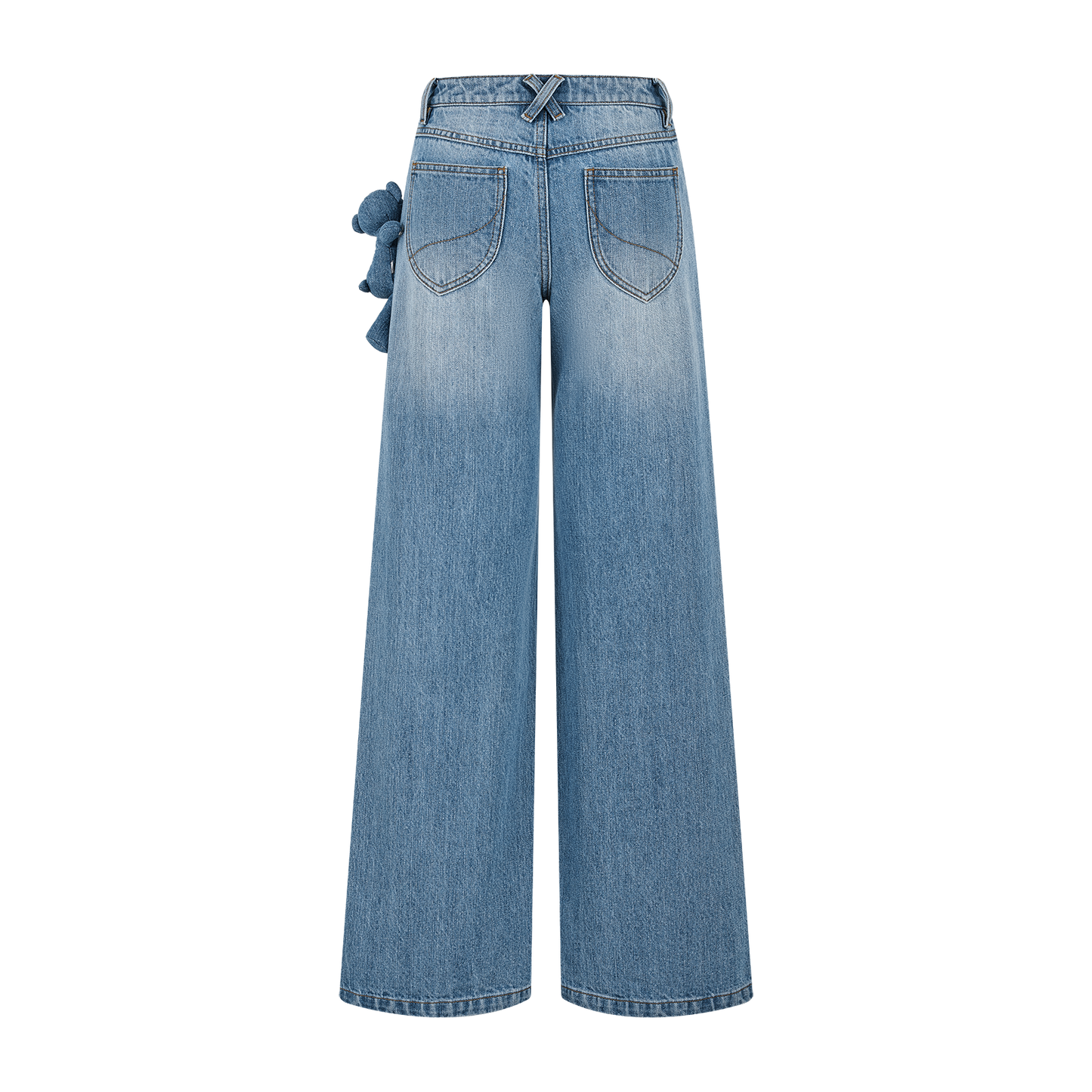 13DE MARZO Doozoo Straight-leg Jeans Blue