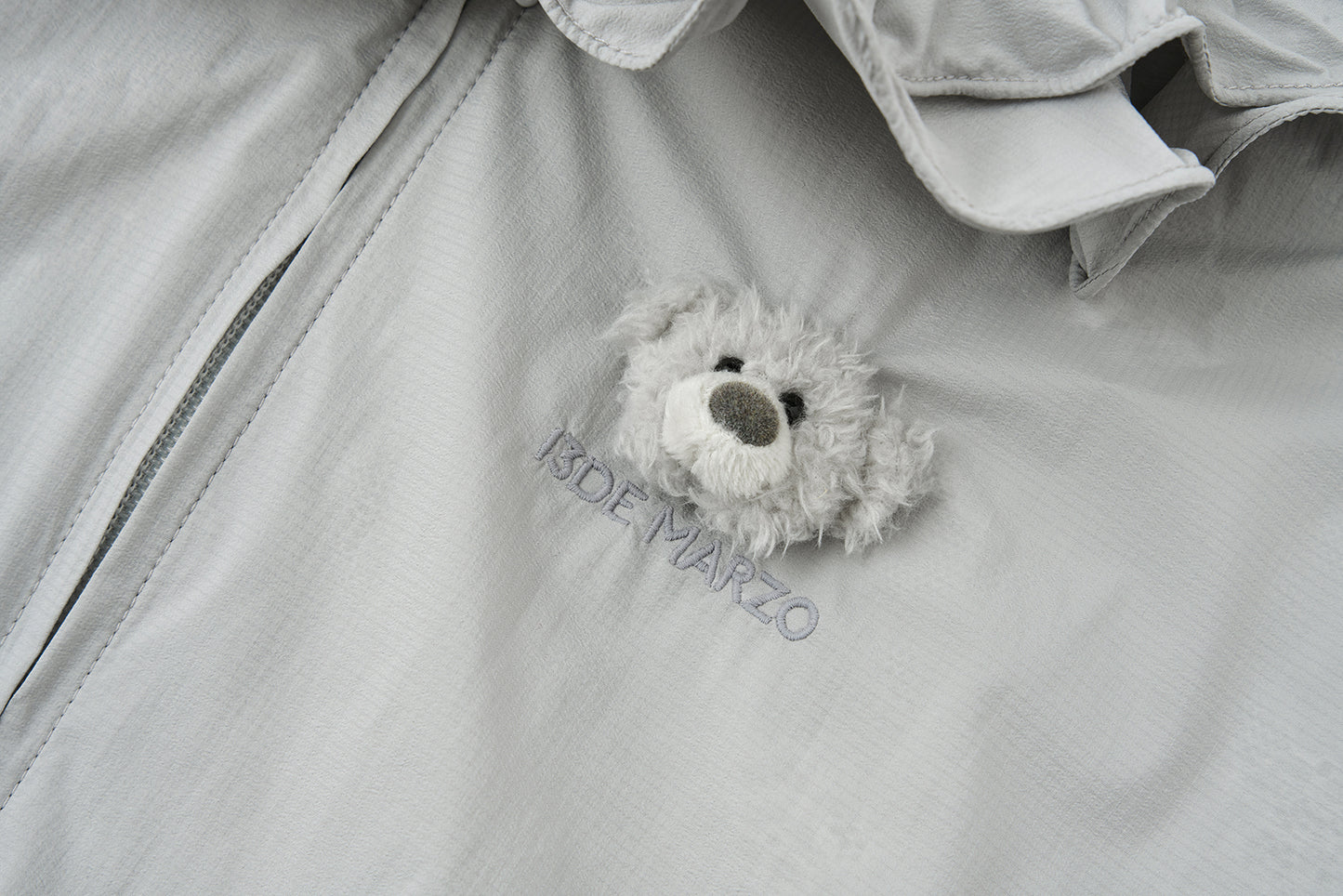 13DE MARZO Lace Collar Lightweight Jacket - 13DE MARZO