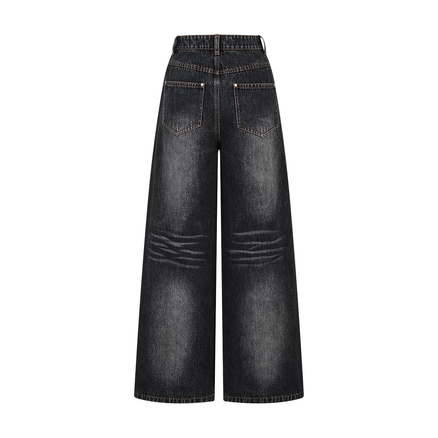 13DE MARZO Bear Base Jeans Black