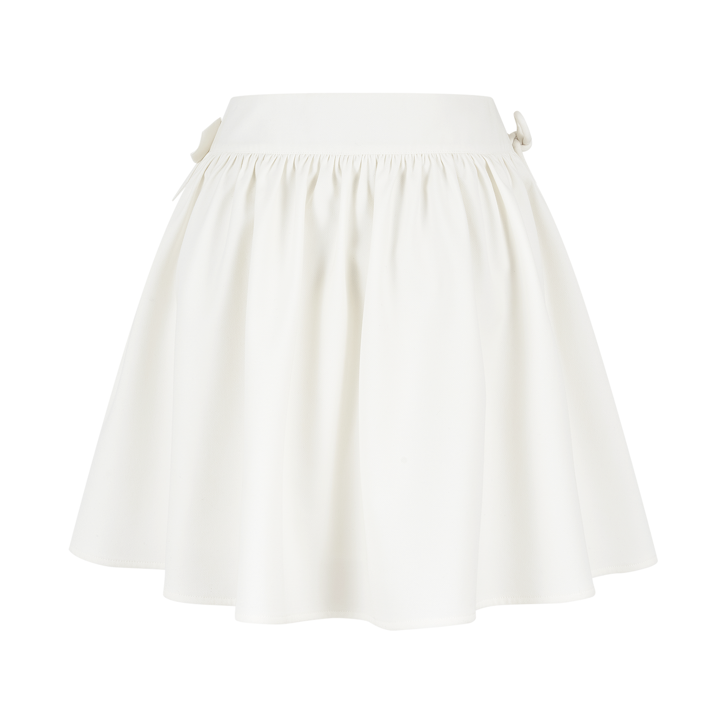 13DE MARZO Mini Bear Bow Blazer Skirt Beige
