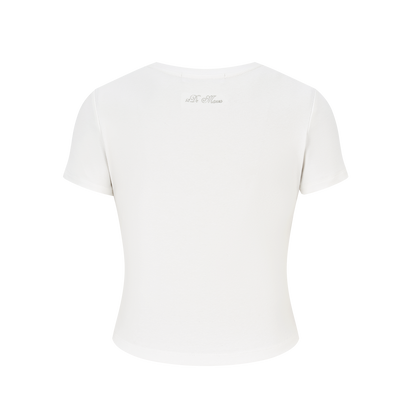 13DE MARZO Bear Magic Mirror Top White - 13DE MARZO