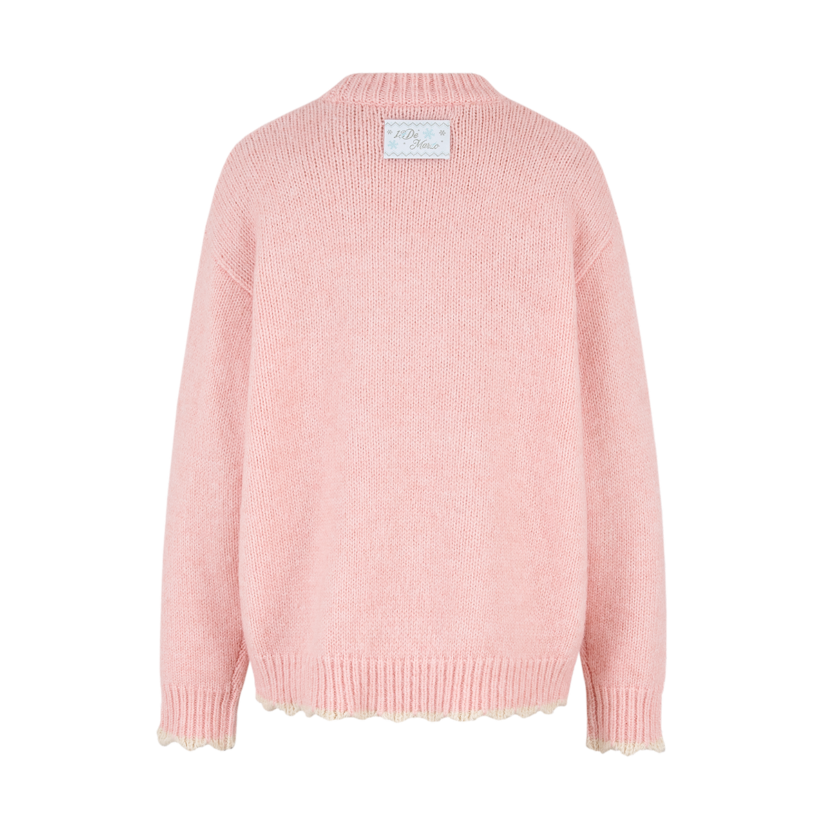 13DE MARZO Snow Bear Sweater Pink