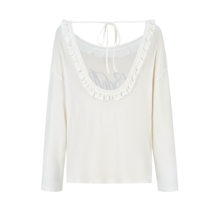 13DE MARZO Reversible Multi-Way Cover-Up White