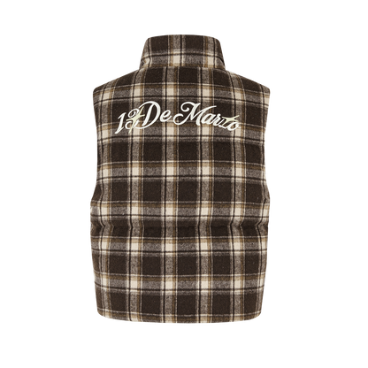 13DE MARZO Luminous Bear Reversible Down Vest