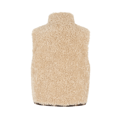13DE MARZO Luminous Bear Reversible Down Vest