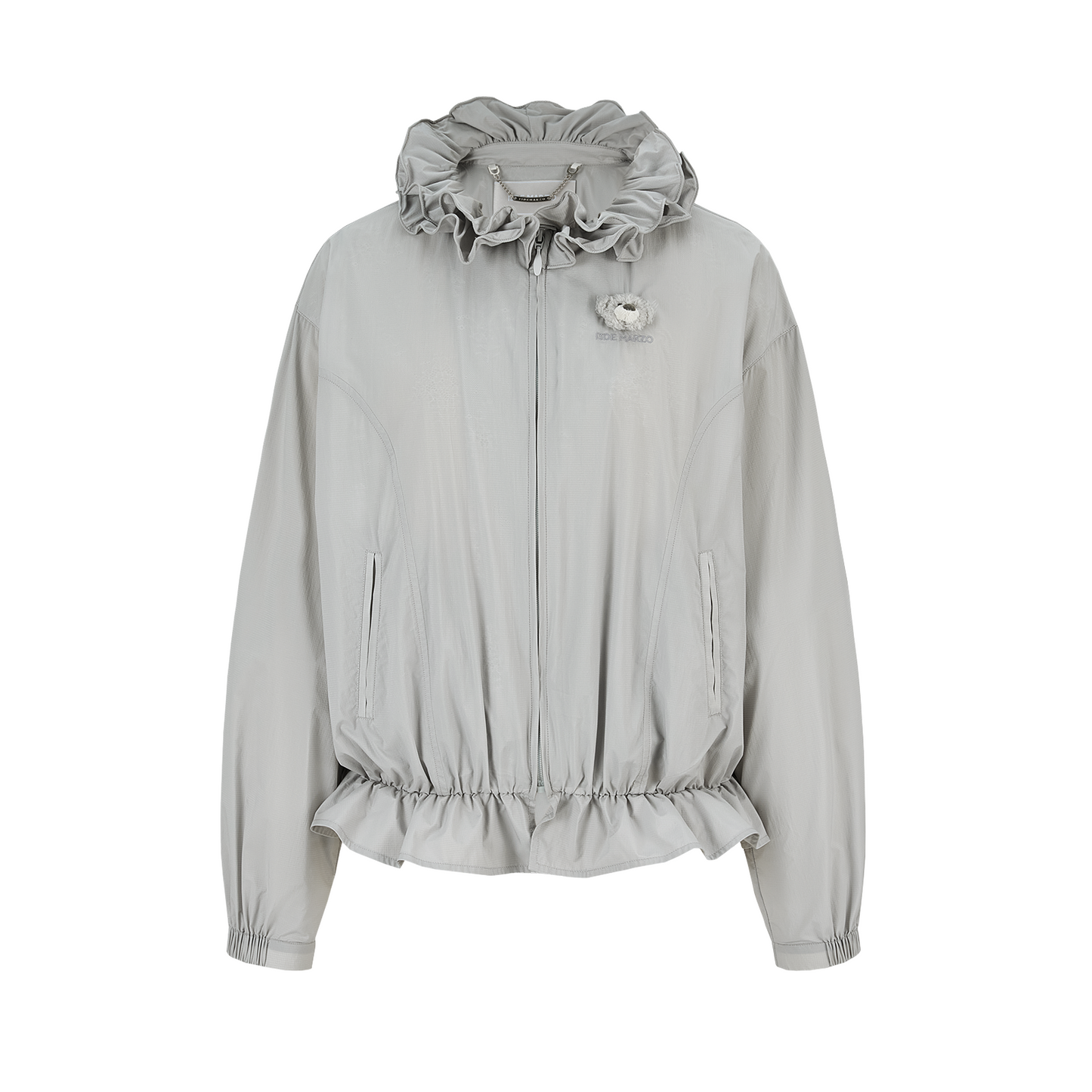 13DE MARZO Lace Collar Lightweight Jacket - 13DE MARZO