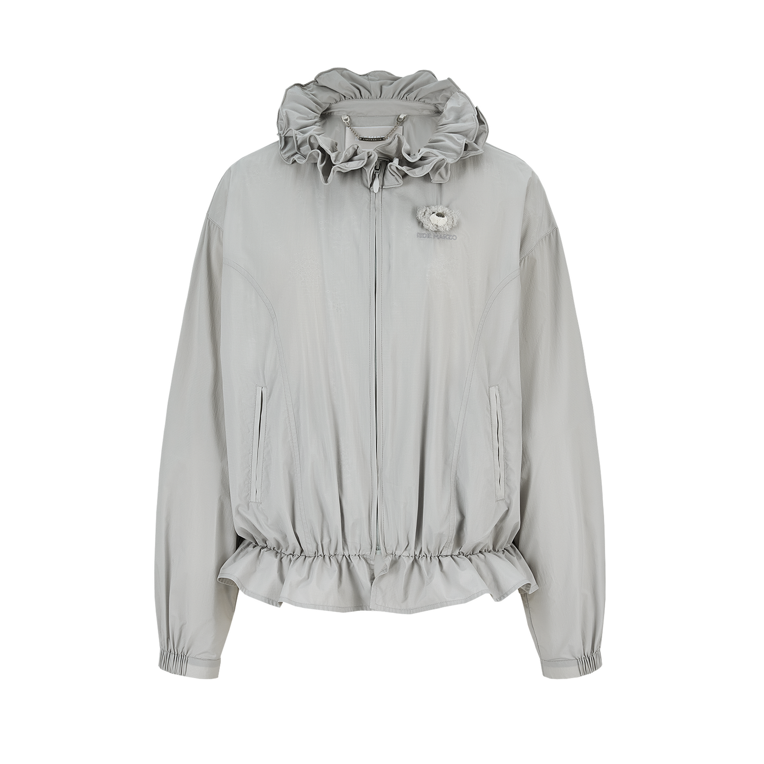 13DE MARZO Lace Collar Lightweight Jacket - 13DE MARZO