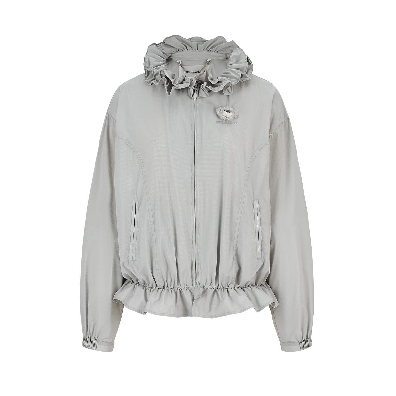 13DE MARZO Lace Collar Lightweight Jacket - 13DE MARZO