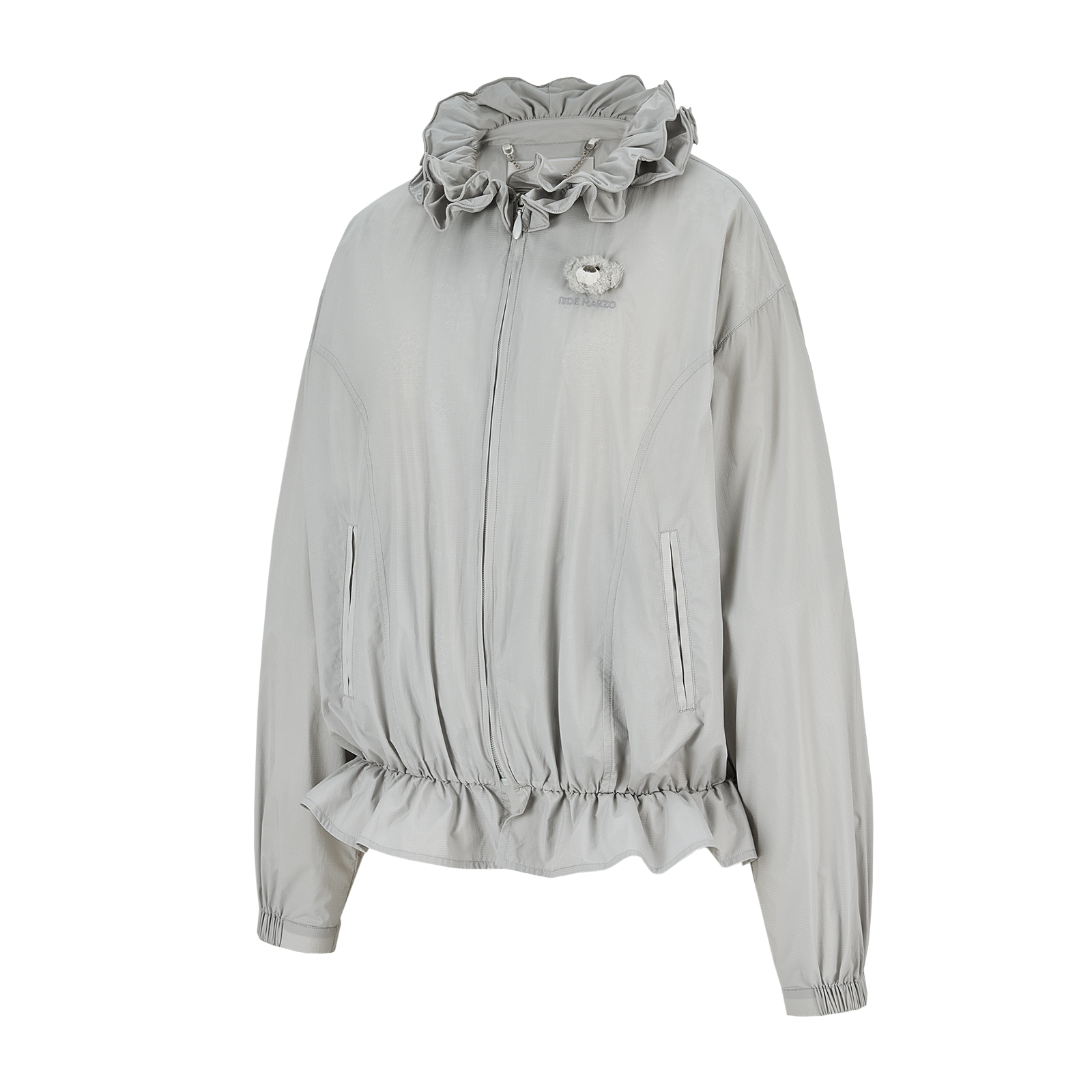 13DE MARZO Lace Collar Lightweight Jacket - 13DE MARZO