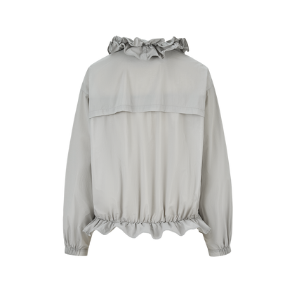13DE MARZO Lace Collar Lightweight Jacket - 13DE MARZO