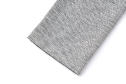 13DE MARZO Luminous Bear Star Lace T-shirt Grey