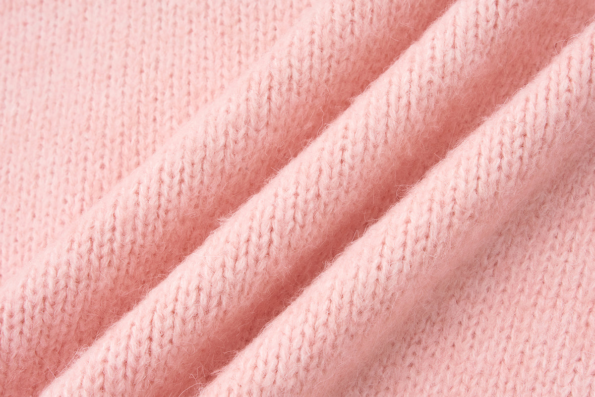 13DE MARZO Snow Bear Sweater Pink