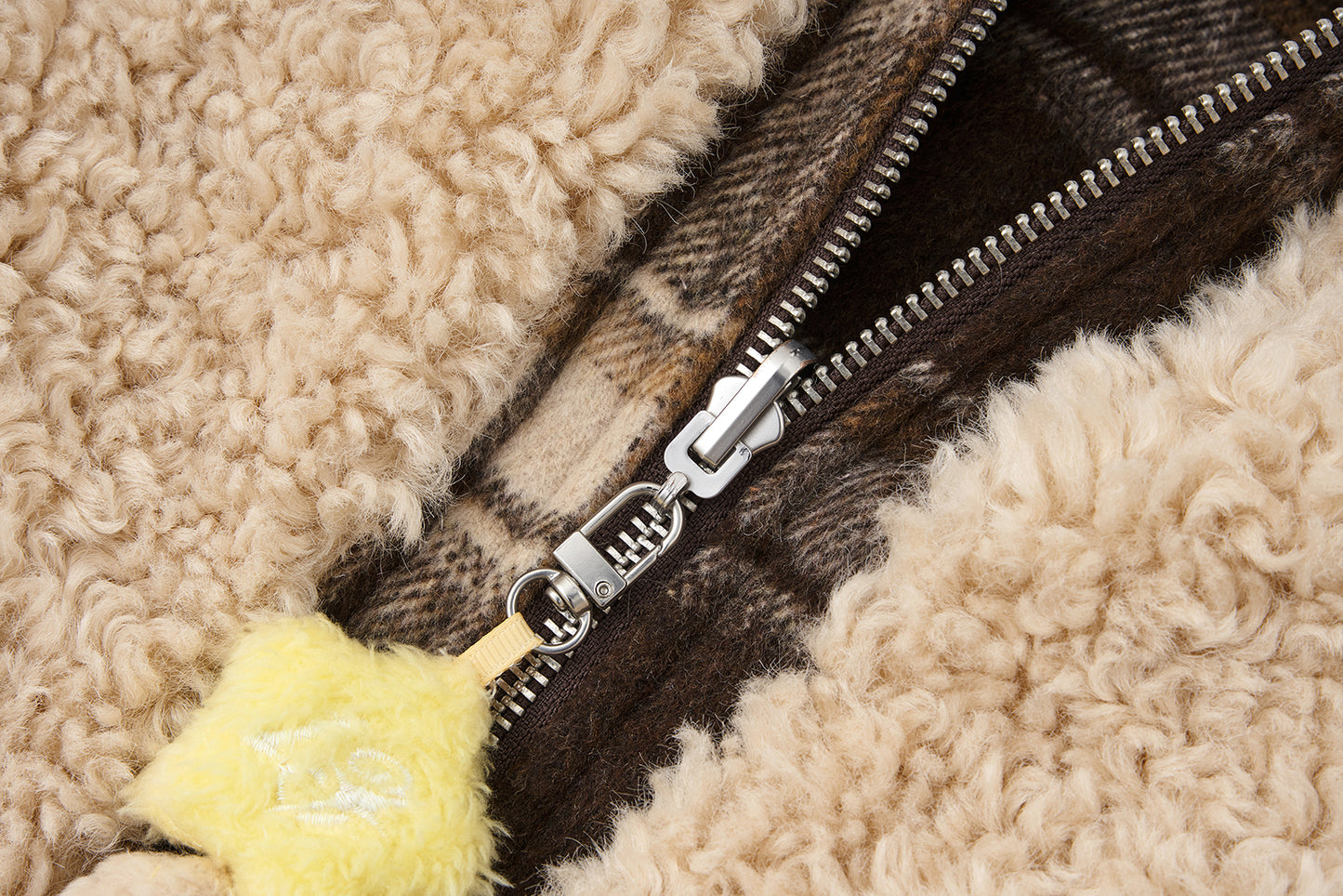13DE MARZO Luminous Bear Reversible Down Vest