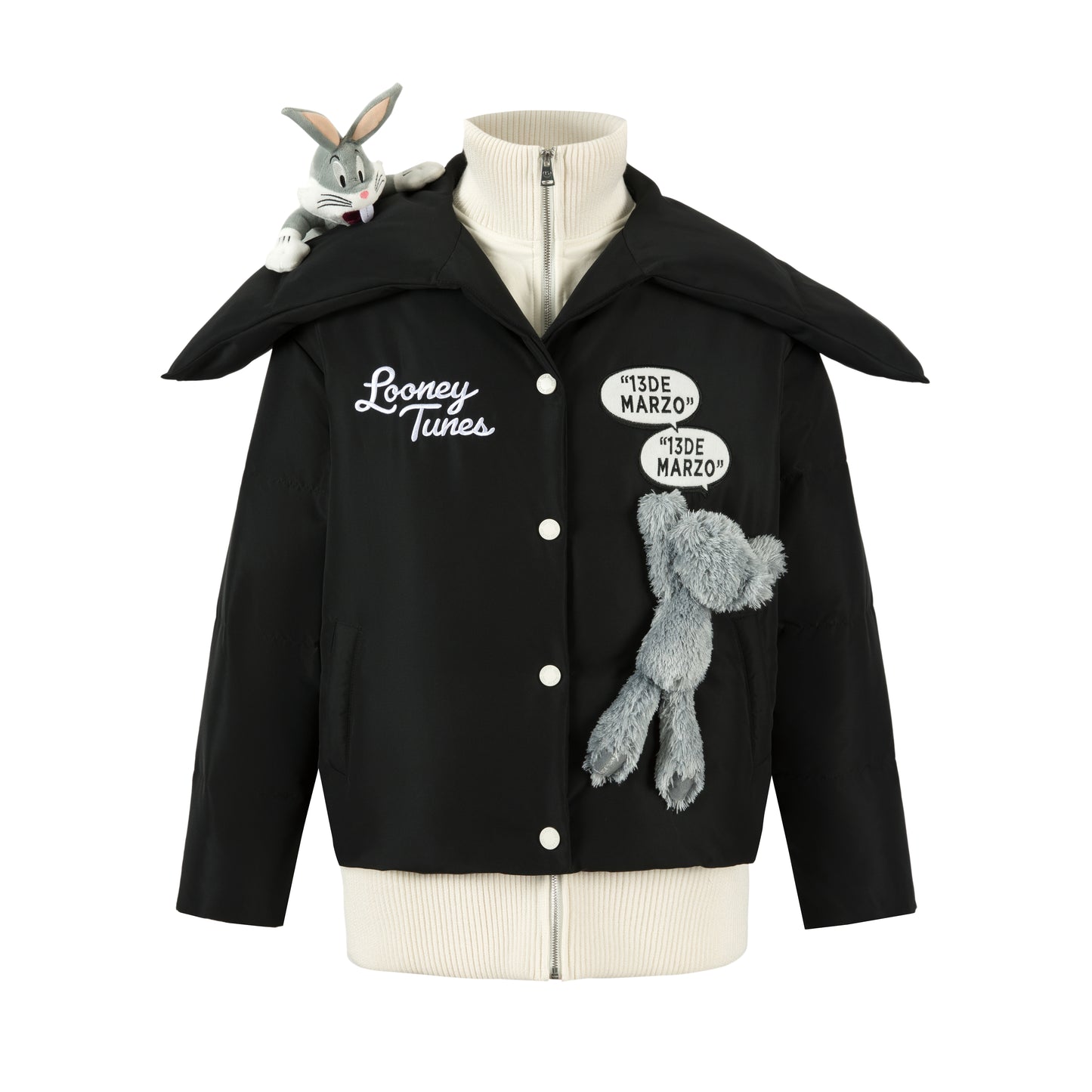 13DE MARZO Bugs Bunny Down Jacket