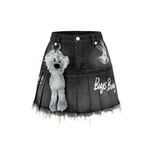 13DE MARZO Bugs Bunny Denim Skirt