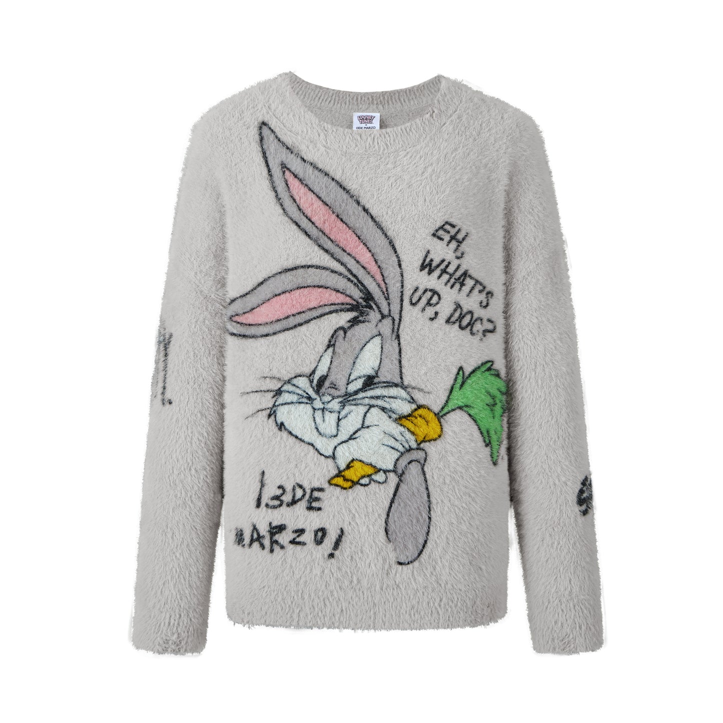 13DE MARZO Bugs Bunny Artificial Fur Sweater