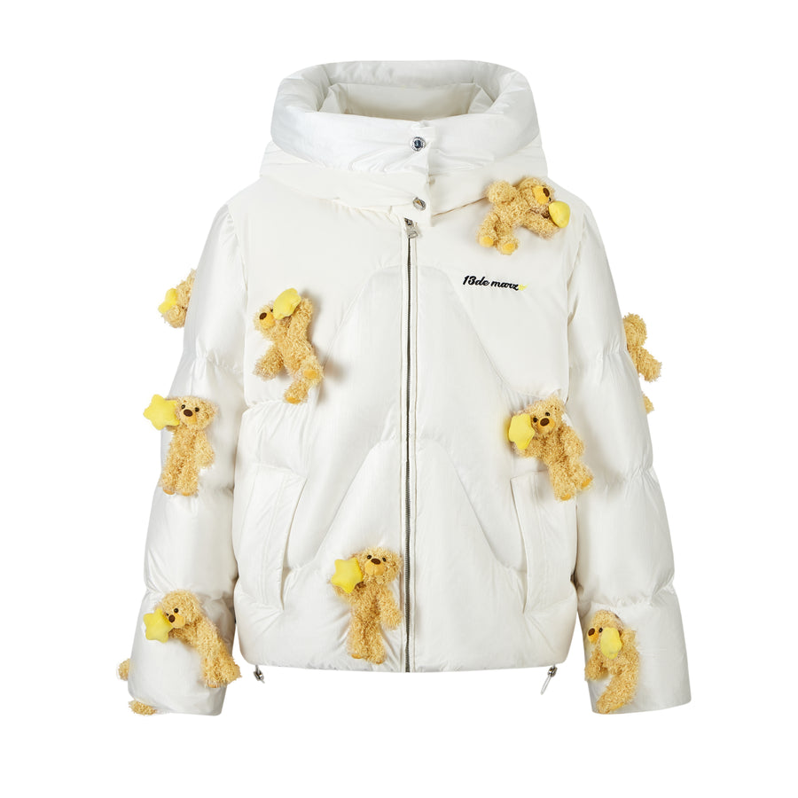 13DE MARZO Bear Star Luminous Down Jacket - 13DE MARZO
