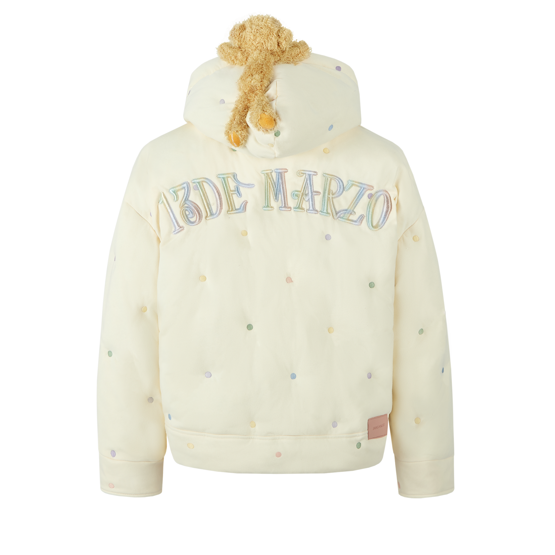 13DE MARZO Bear Colorful Dots Down Jacket 13DE MARZO Bear Colorful Dots Down Jacket